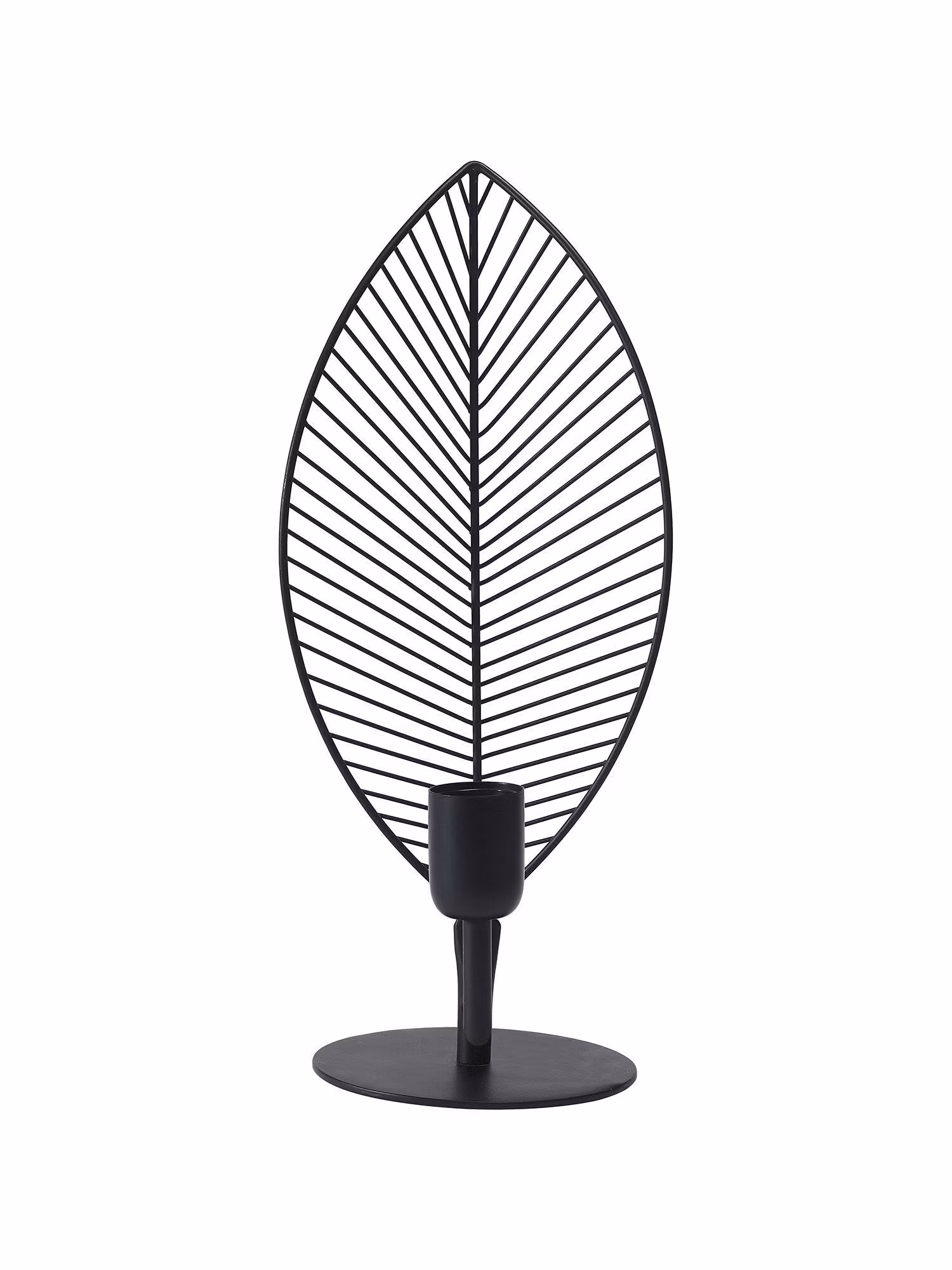 Elm bordslampa M Svart 42cm