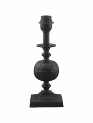 Flory lampfot Svart 33cm