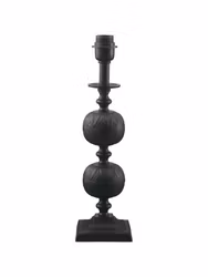 Flory lampfot Svart 45cm