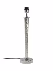 Bob lampfot Silver 53 cm