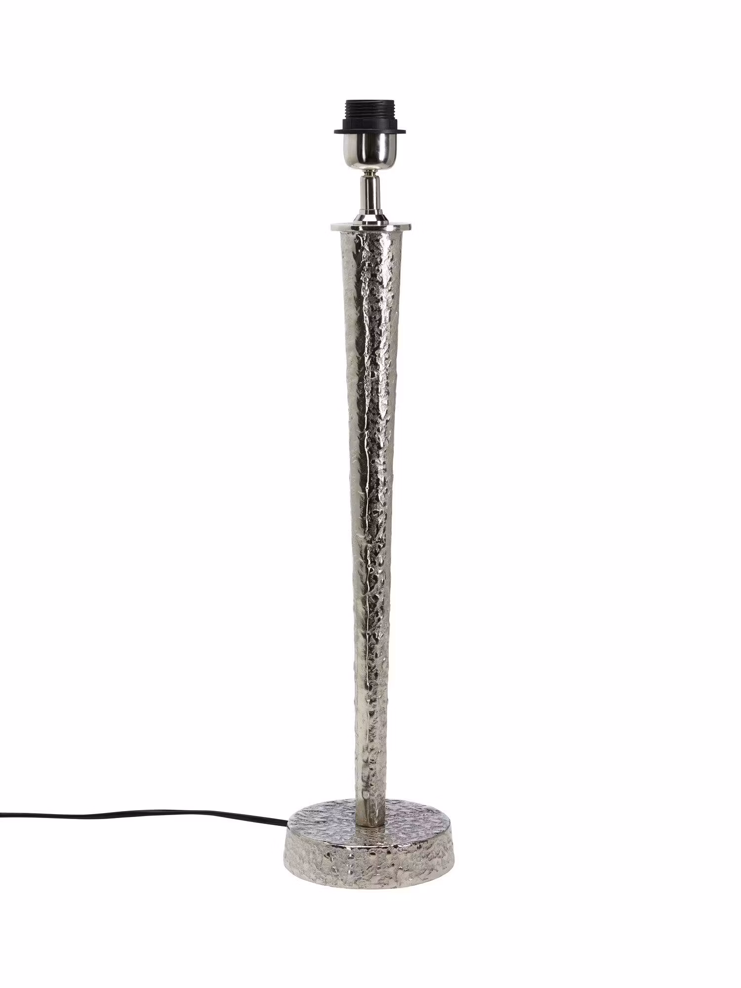 Bob lampfot Silver 61 cm