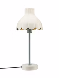 Wera bordslampa Offwhite/grön 47cm