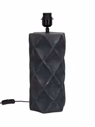 Hazel Lampfot Anthracite 43cm