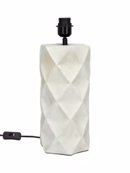 Hazel Lampfot Beige 43cm