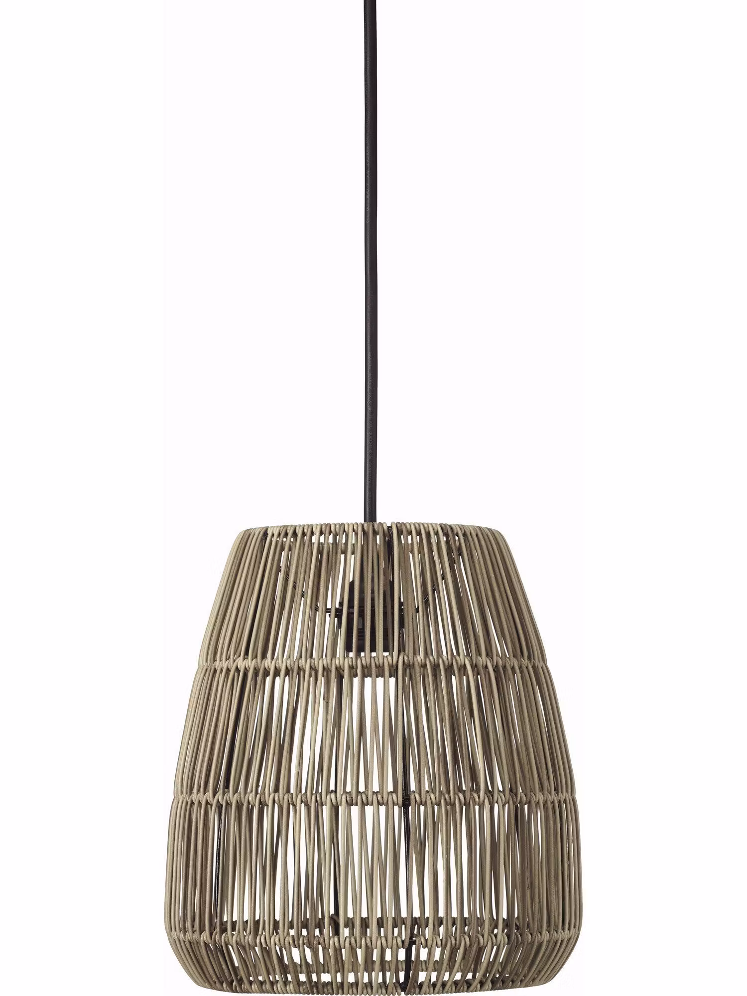 Saigon Taklampa Natur/Grå 28cm