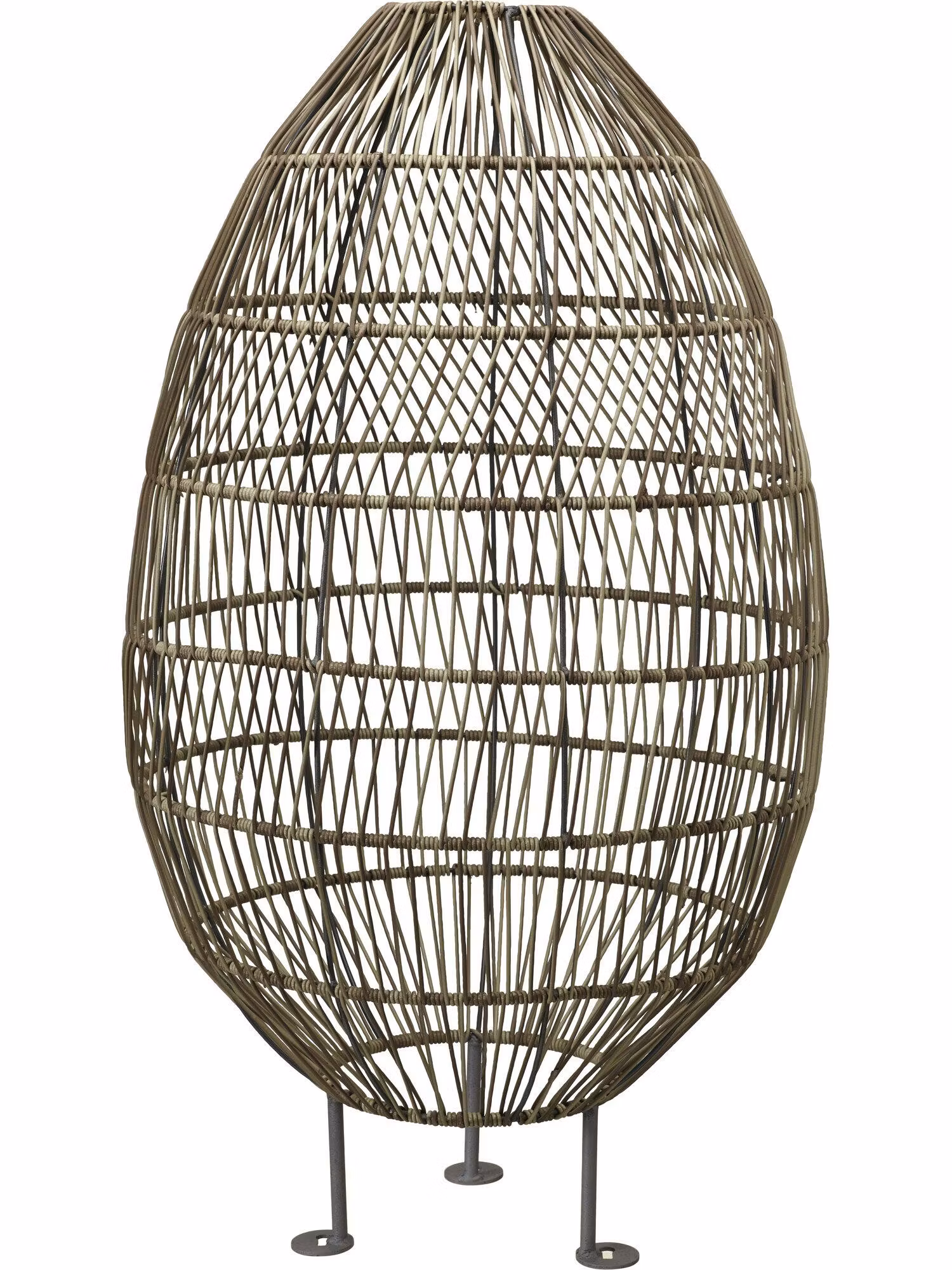 Hanoi Golvskärm Natur 100cm