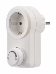 Mood Plug-in dimmer White for LED 10cm