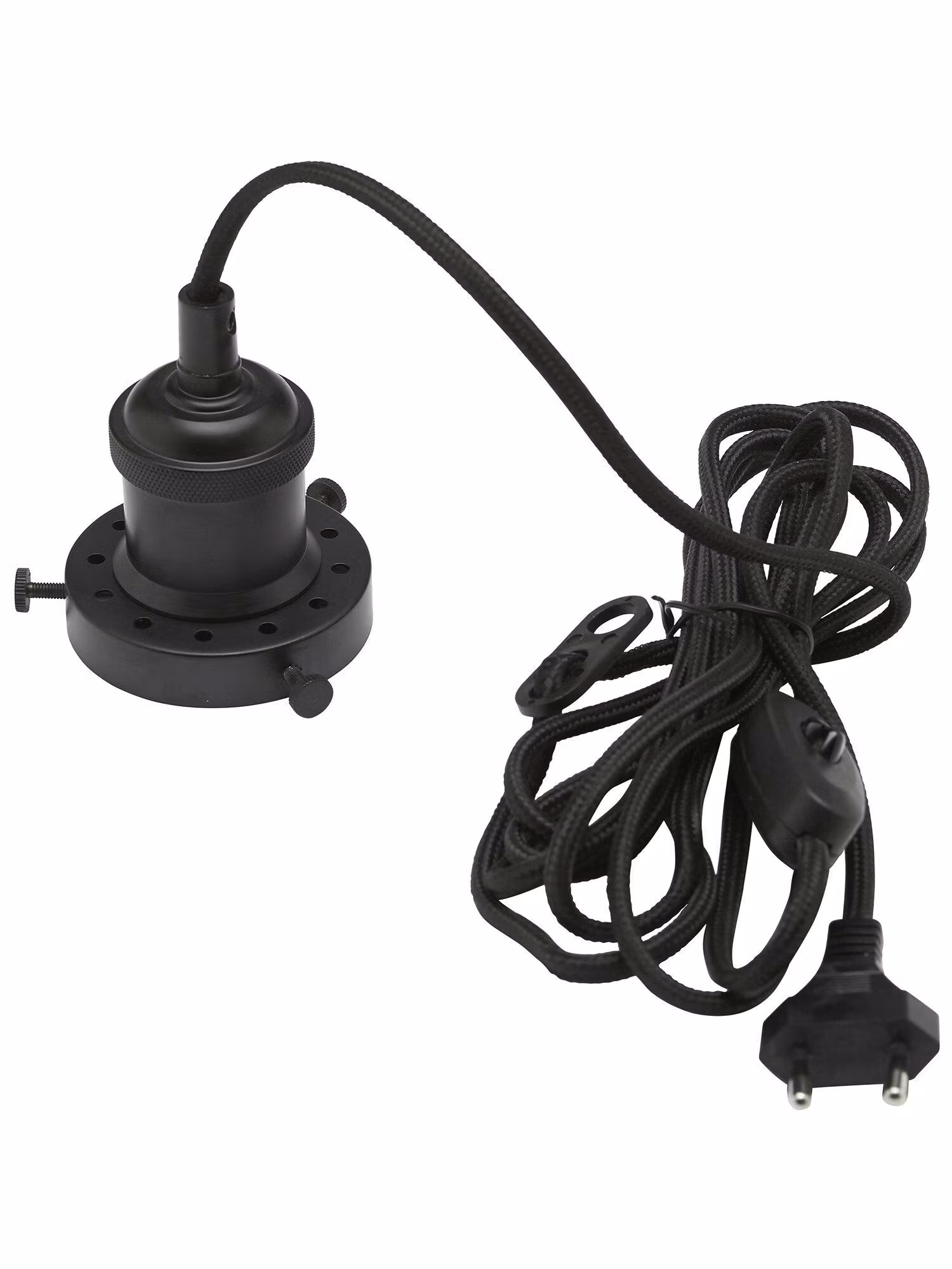 Siri Takupphäng Väggkontakt Svart 3m