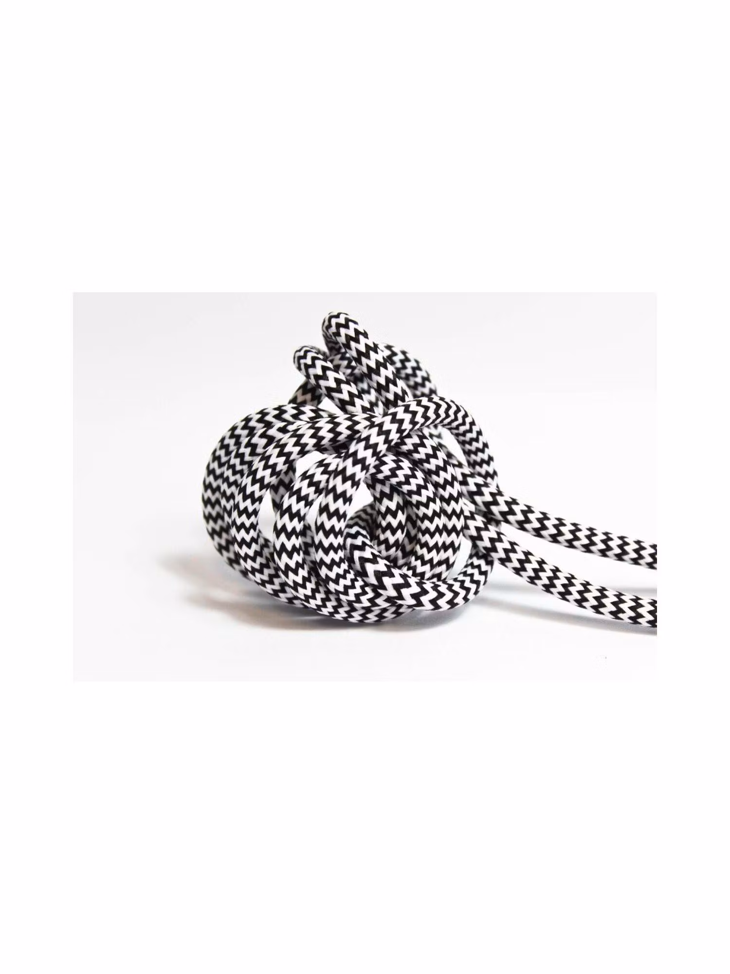 Textilkabel Zick/Zack 5m