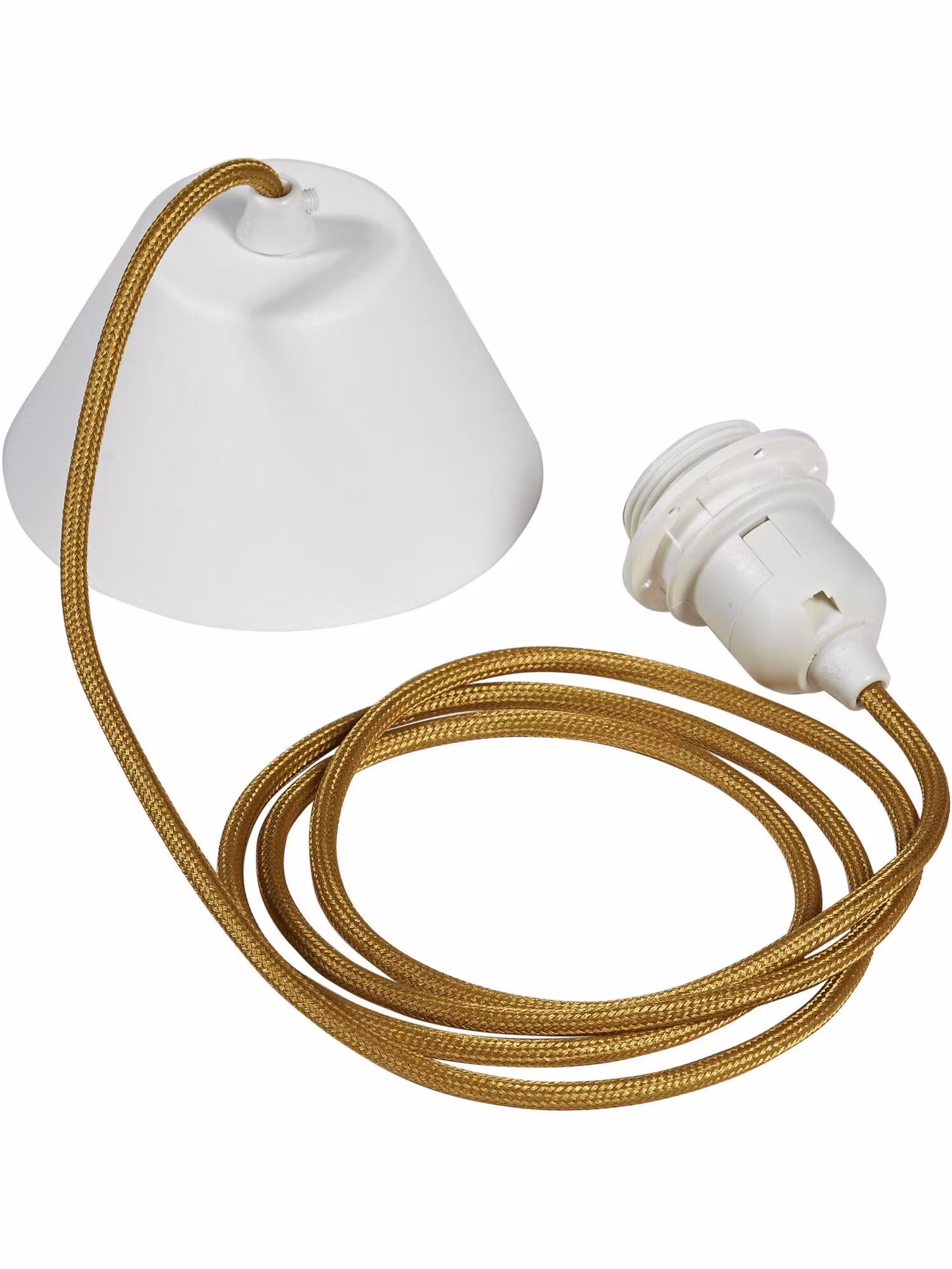 Takupphänge textil Guld 2,1m