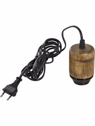 Mango sladdställ 3,5m med brytare E27