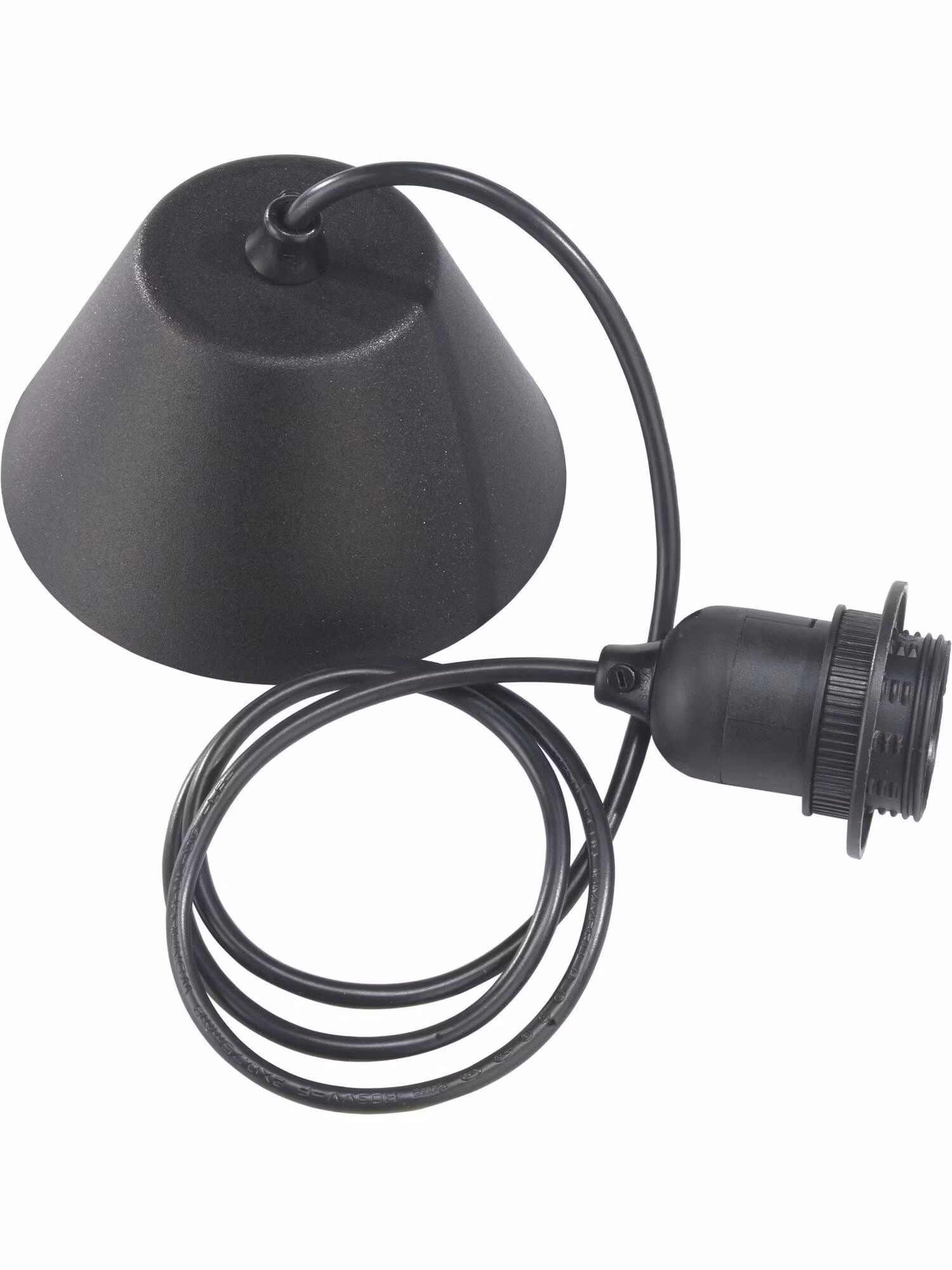 Takupphänge Bas EU Svart sladd 2,1m