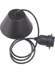 Takupphänge Bas EU Svart sladd 1,2m