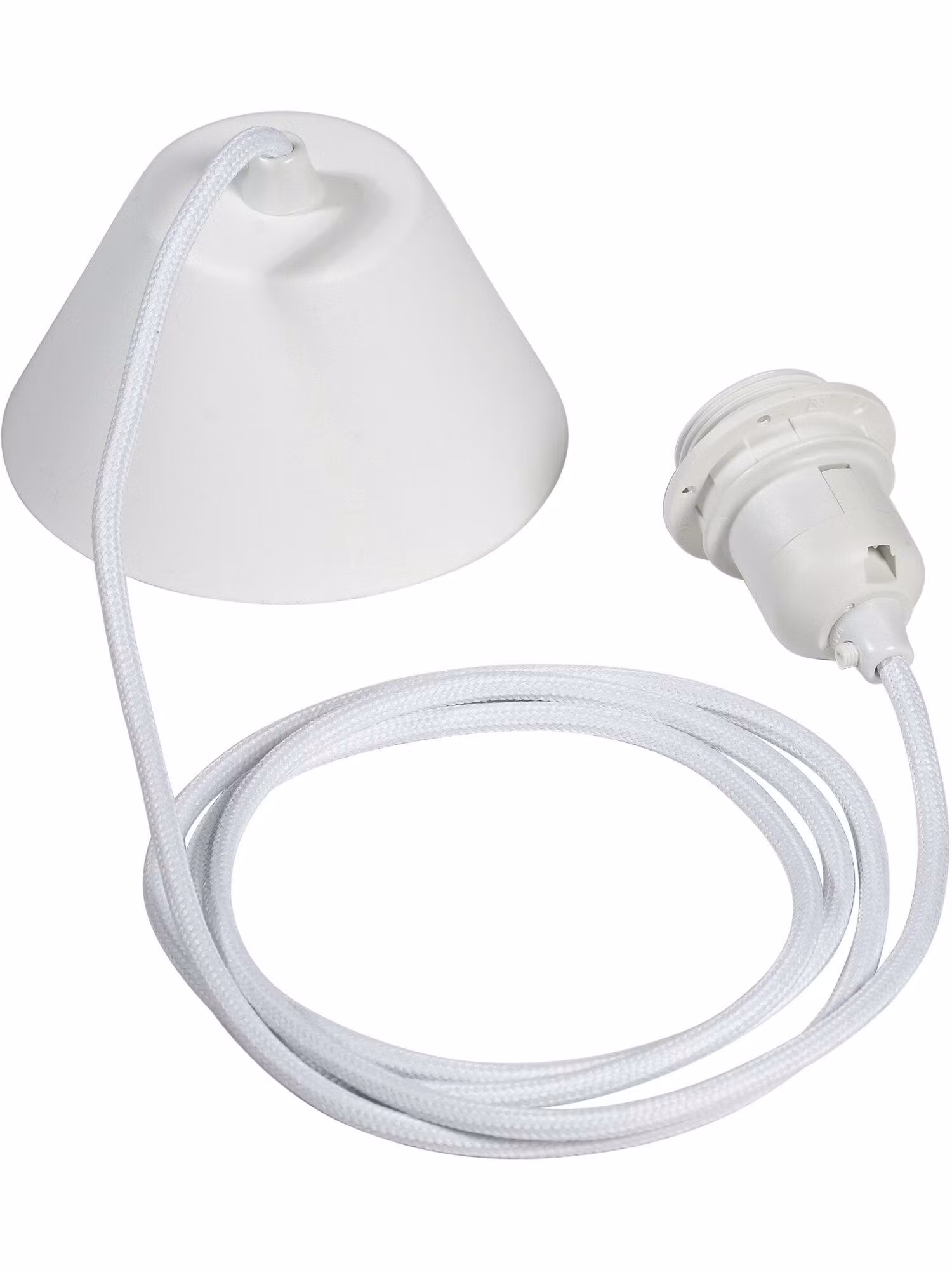 Takupphänge textil Vit 2,1m