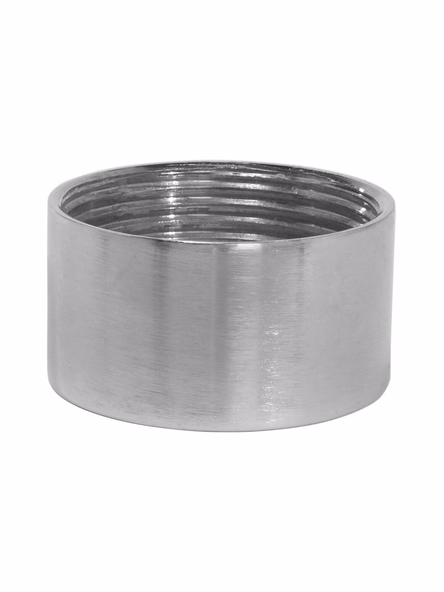 Metallring E27 Matt Krom E27