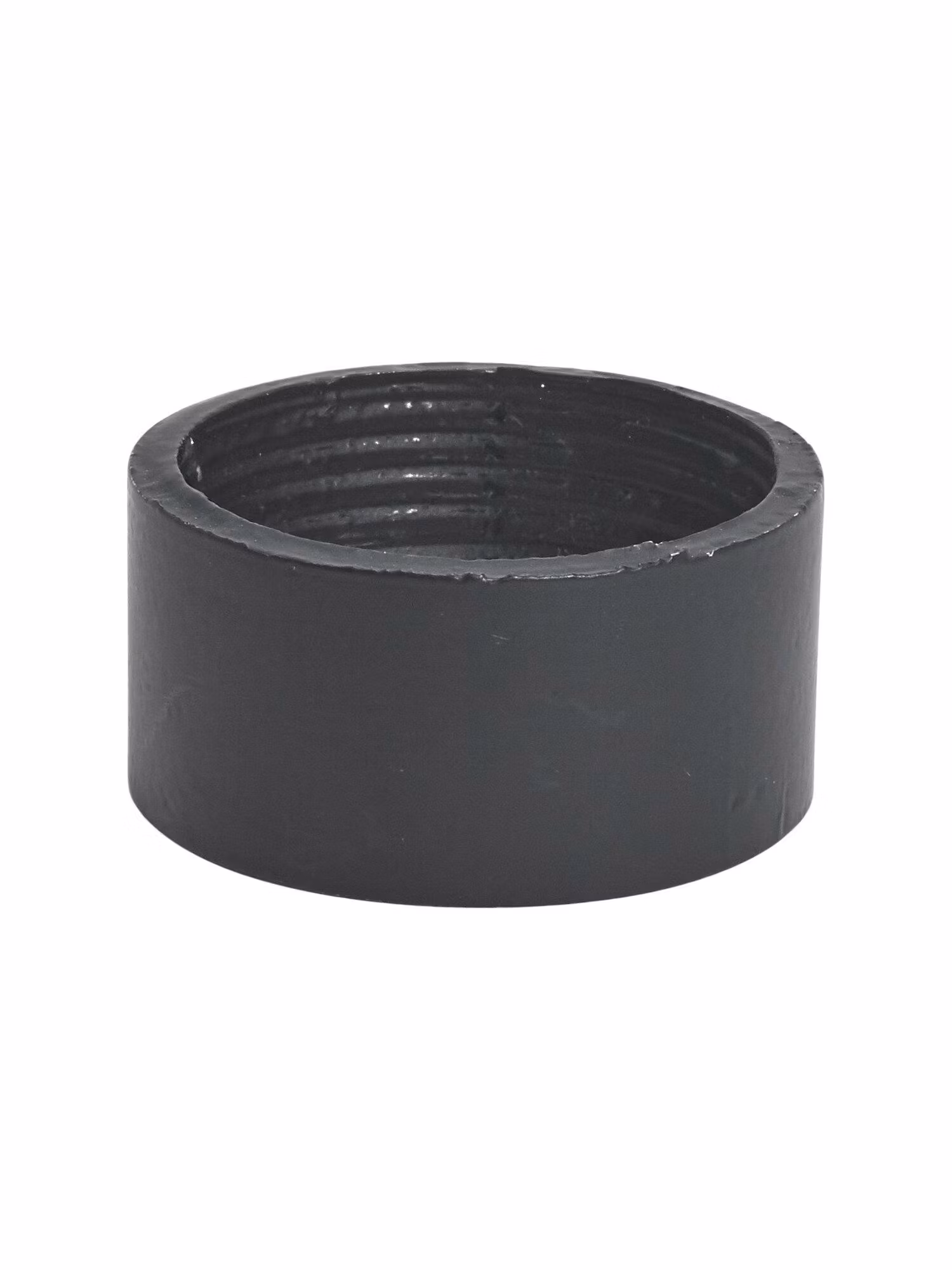 Metallring E27 Matt Svart E27