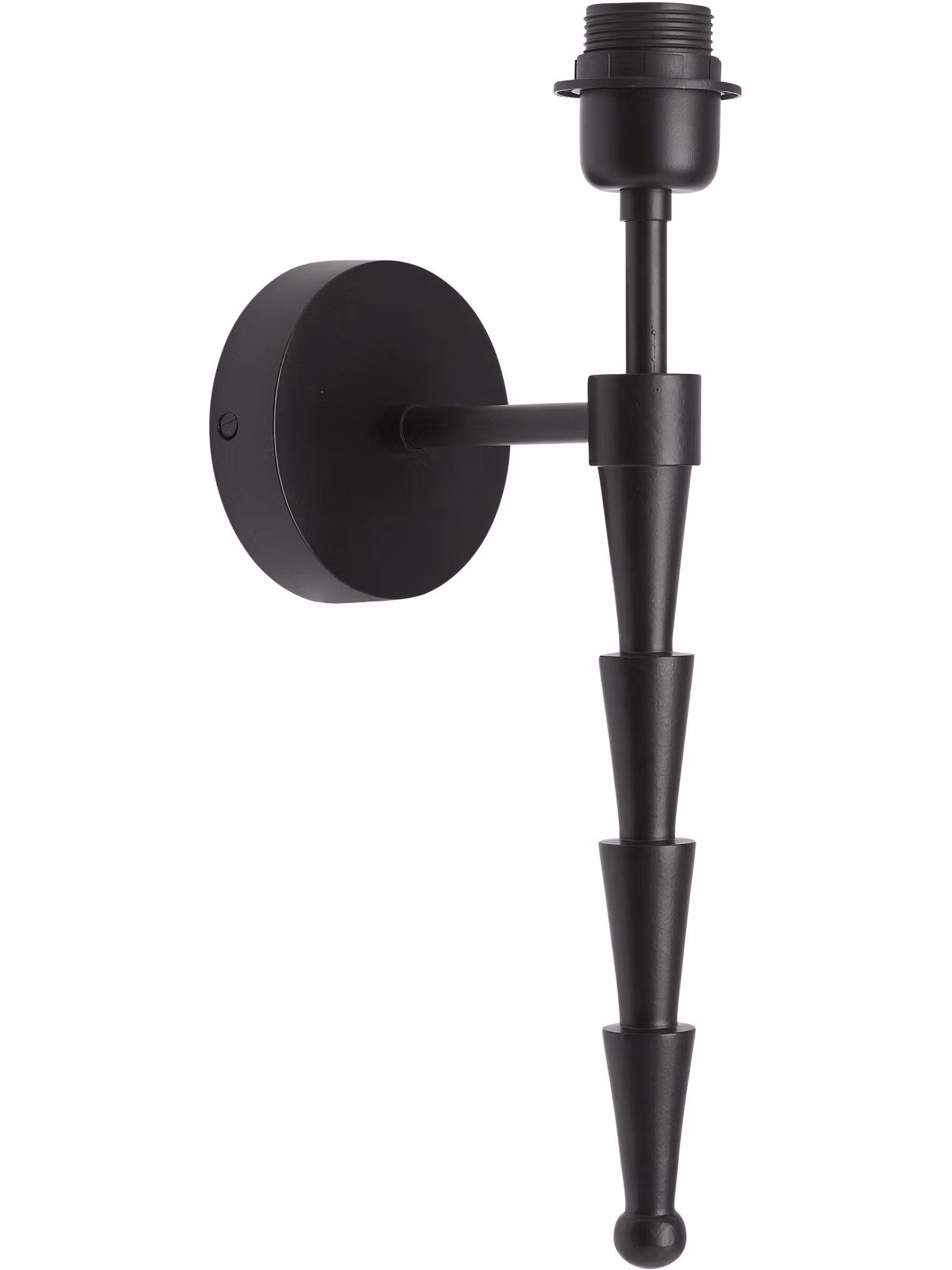 Chloe vägglampa Matt svart 38cm