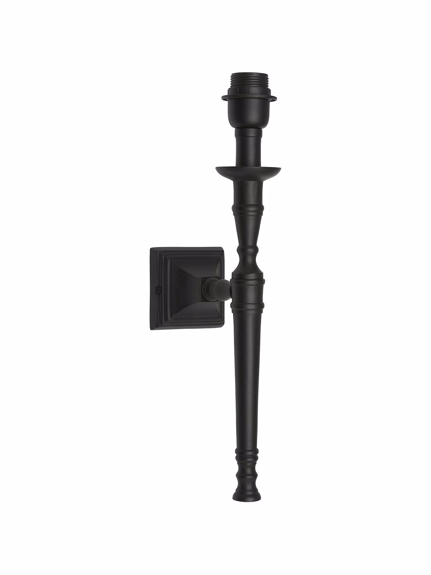 Salong Vägglampa Matt Svart 45cm