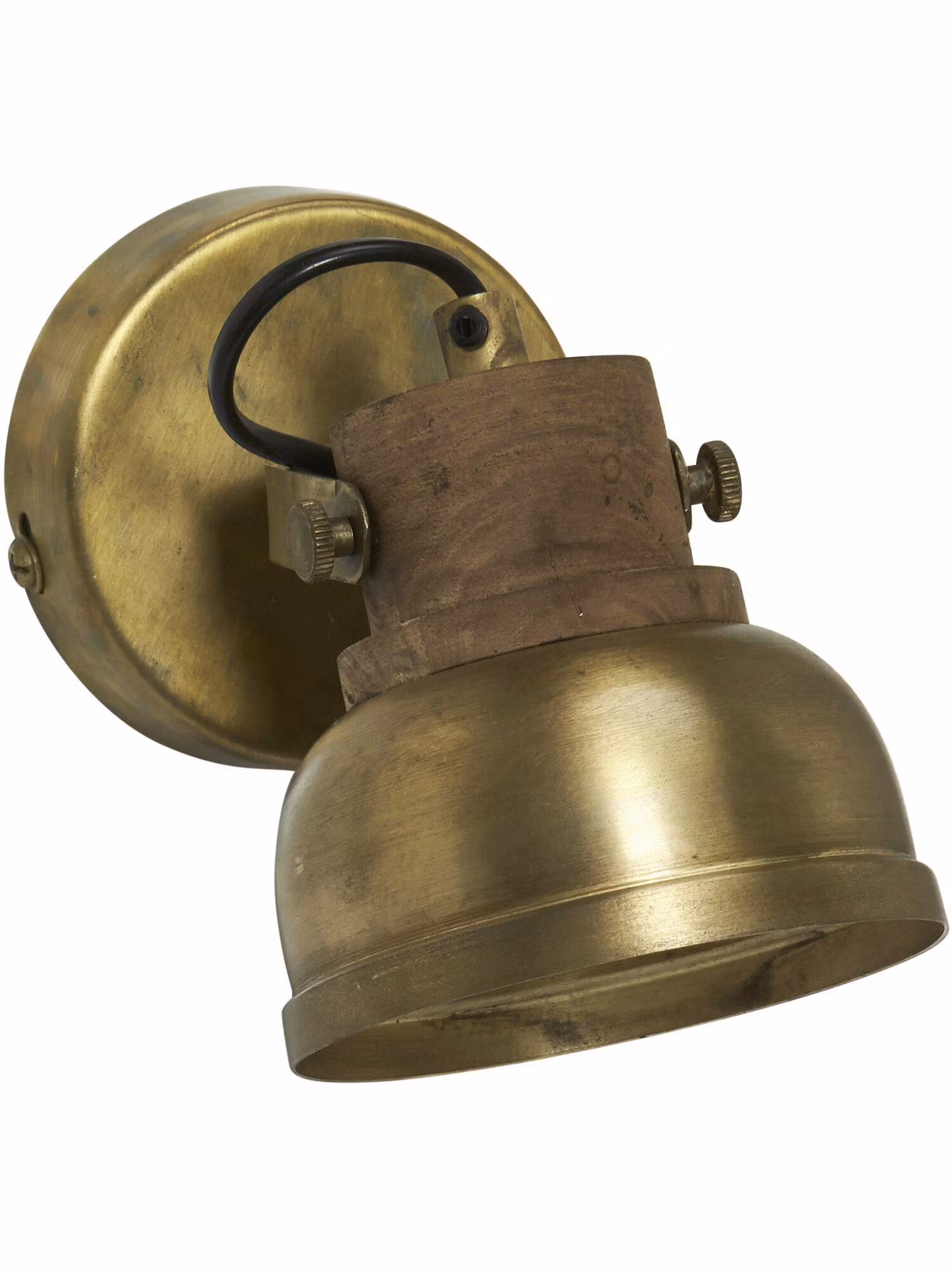 Rutland Enkel Vägg Pale Gold 10cm