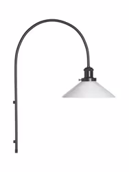 August Vägglampa Opal 25cm
