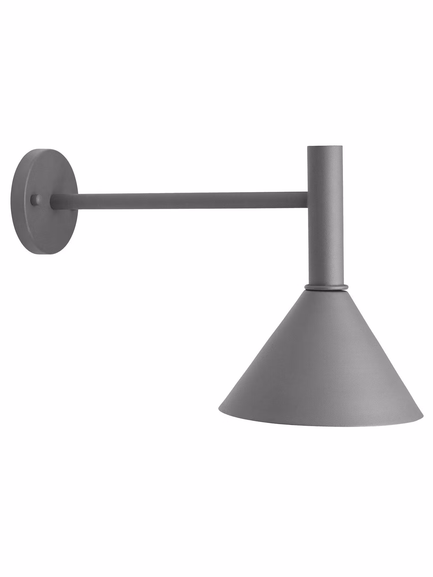 Tripp fasadlampa 230V IP44 grå 50cm