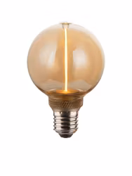 EDGE LED G80 Amber 122x80mm E27