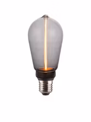 EDGE LED Edison Smoky 144x64mm E27