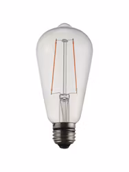 Vintage LED Filament Edison Clear 58mm