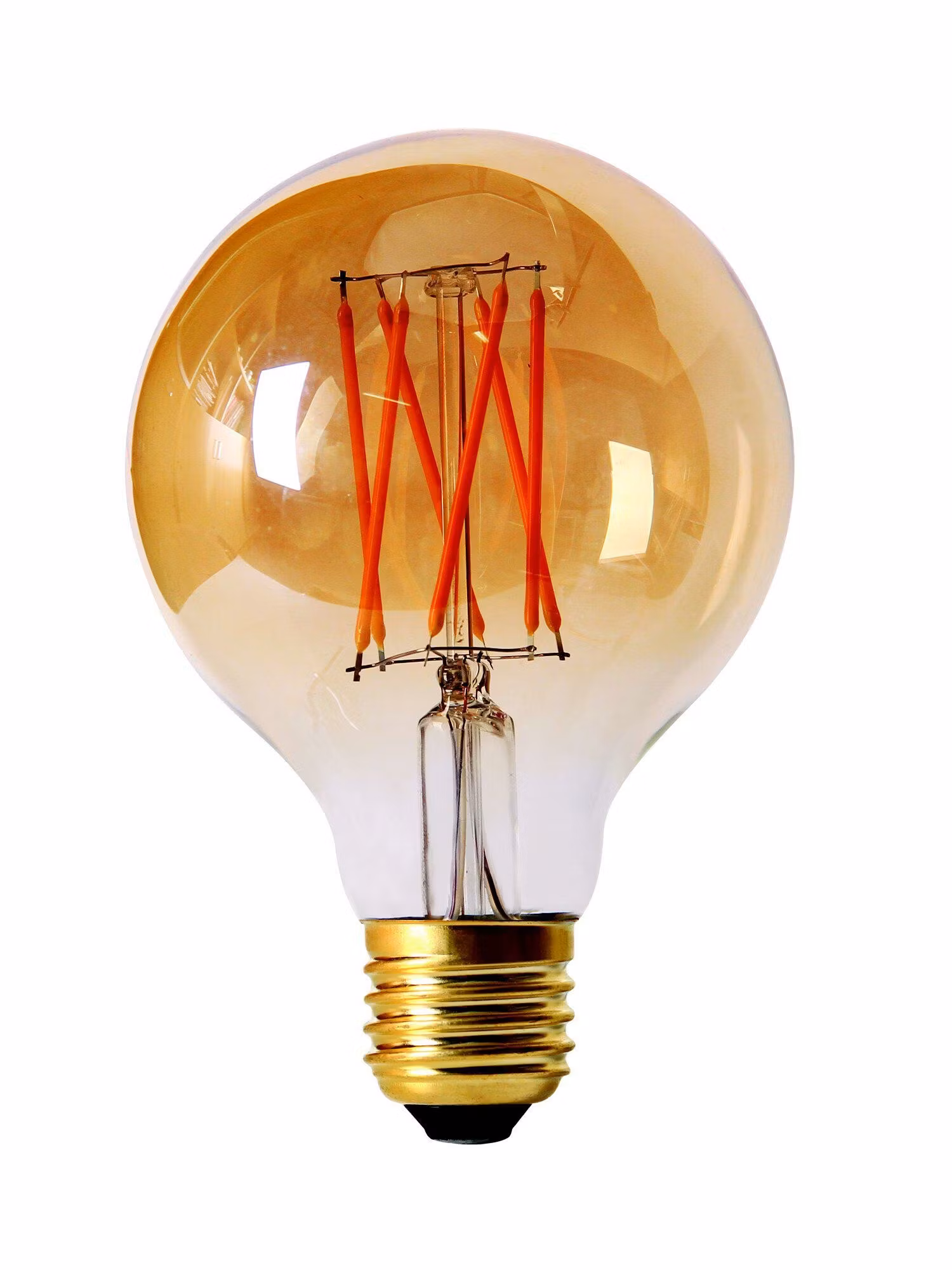 Elect LED Filament Globe Gold 80mm