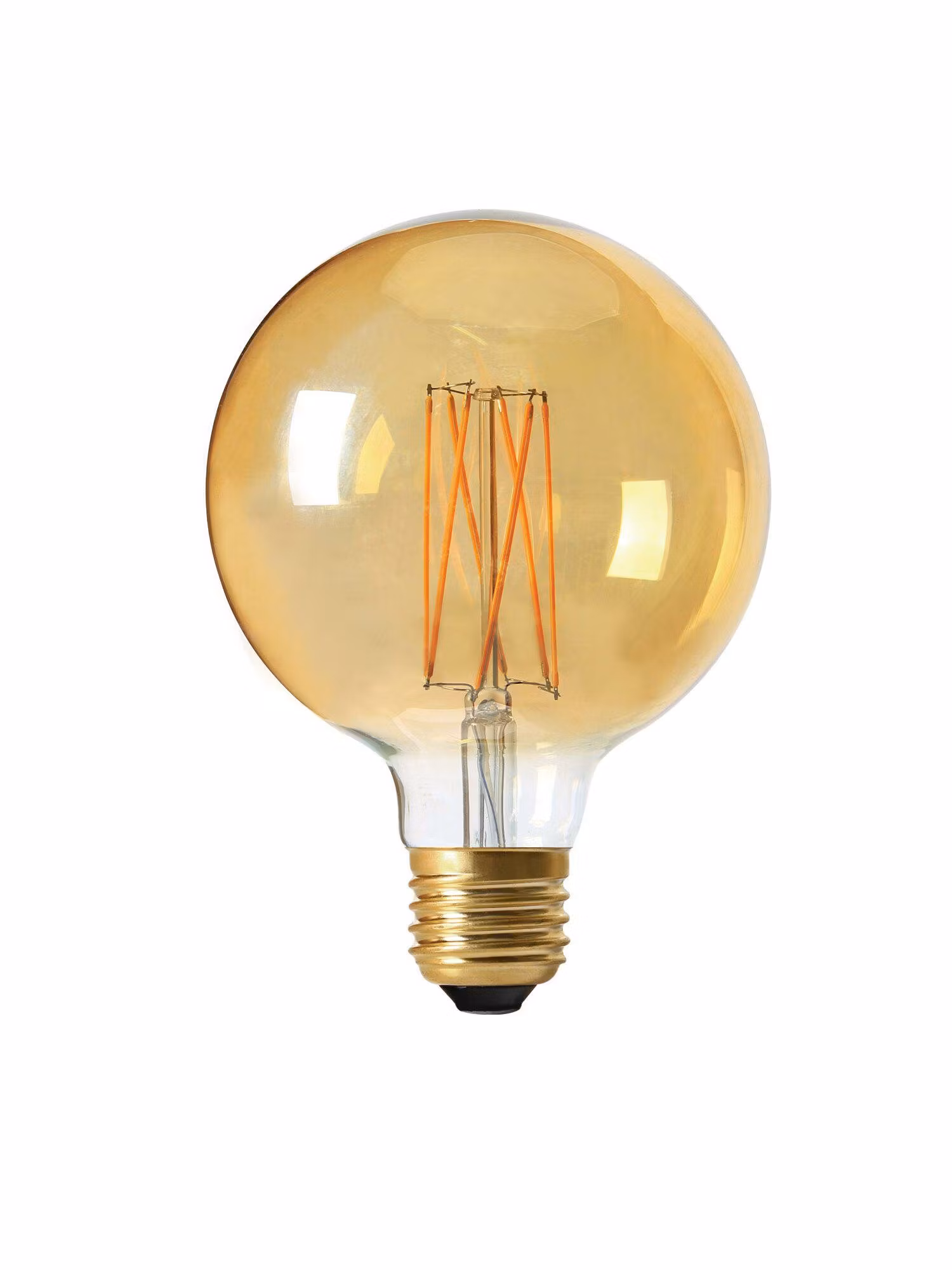 Elect LED Filament Globe Gold 125mm
