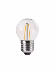 Shine LED Filament Klot Clear E27