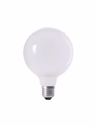 Twilight LED, 3-steg E27 Glob 12,5cm 7W