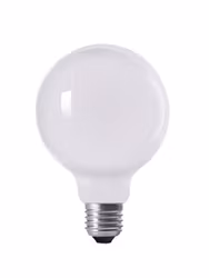 Twilight LED, 3-steg E27 Glob 9,5cm 7W