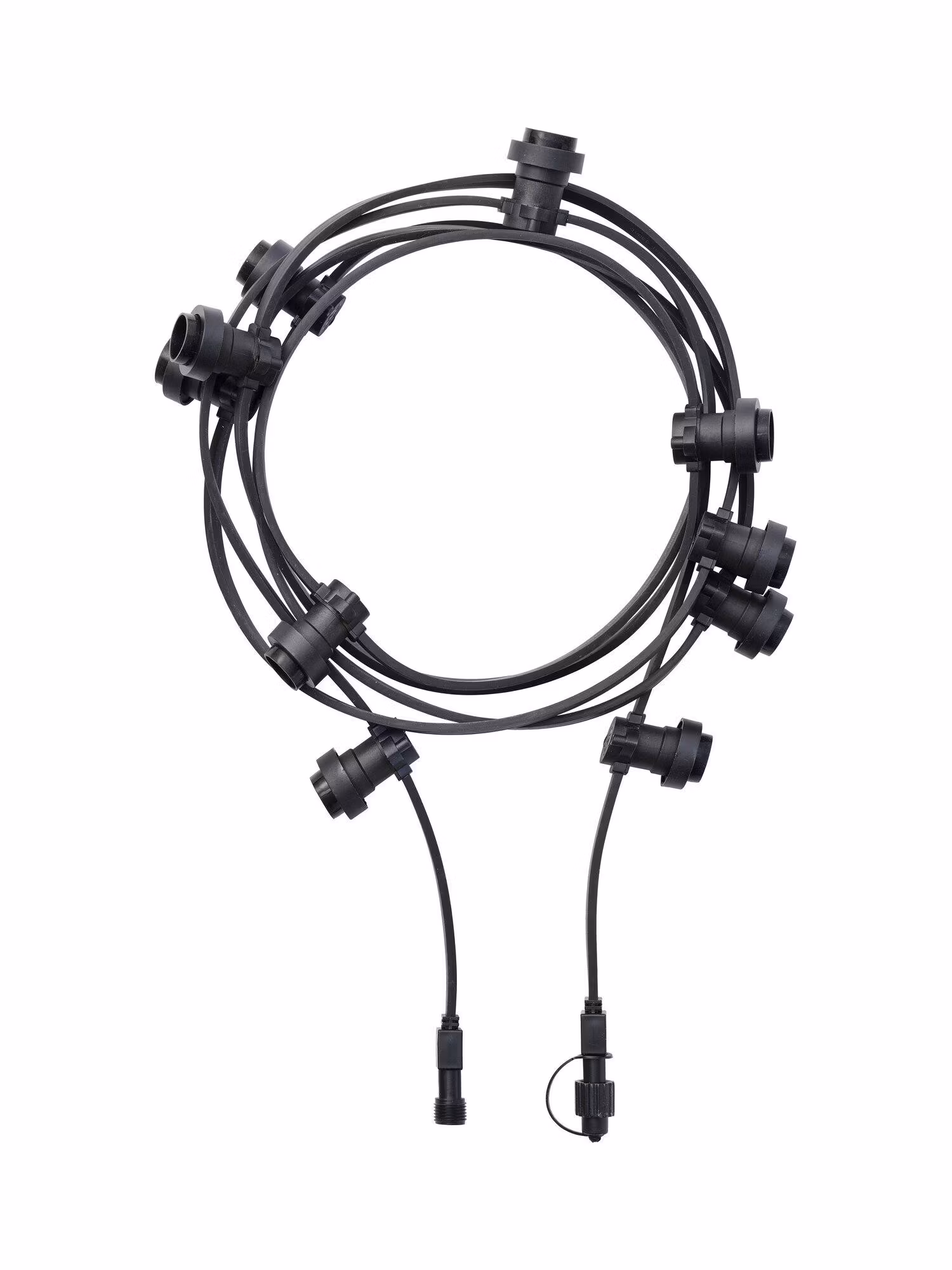 Bright ljusslinga Svart 4,9m,utbyggnad