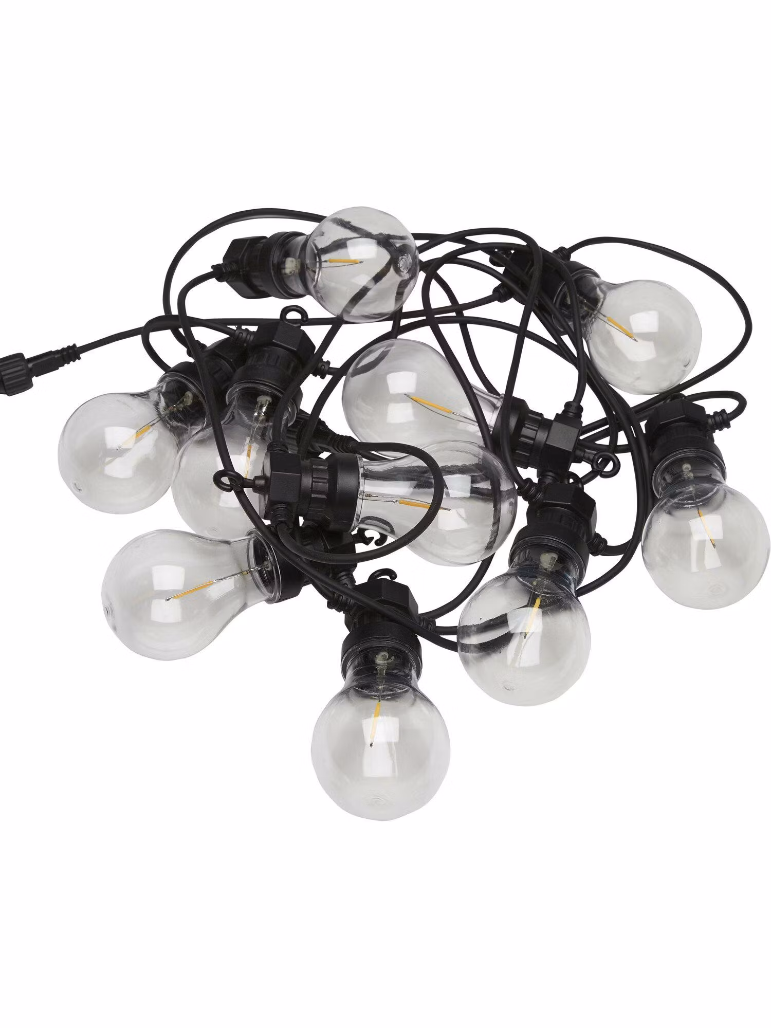 Glow ljusslinga Svart 8,7m