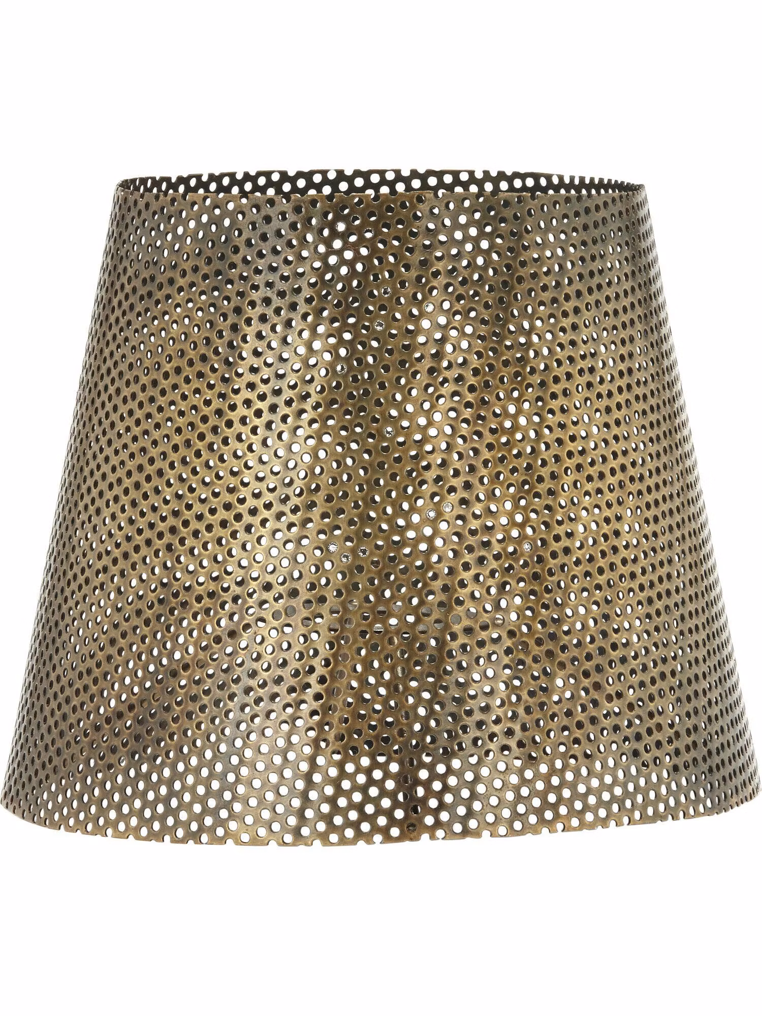 Mia hålad lampskärm Antik mässing 20cm