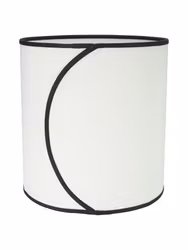 Celyn Ava lampskärm Offwhite/svart 30cm