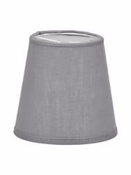 Queen Lampskärm Lin Grå 12cm