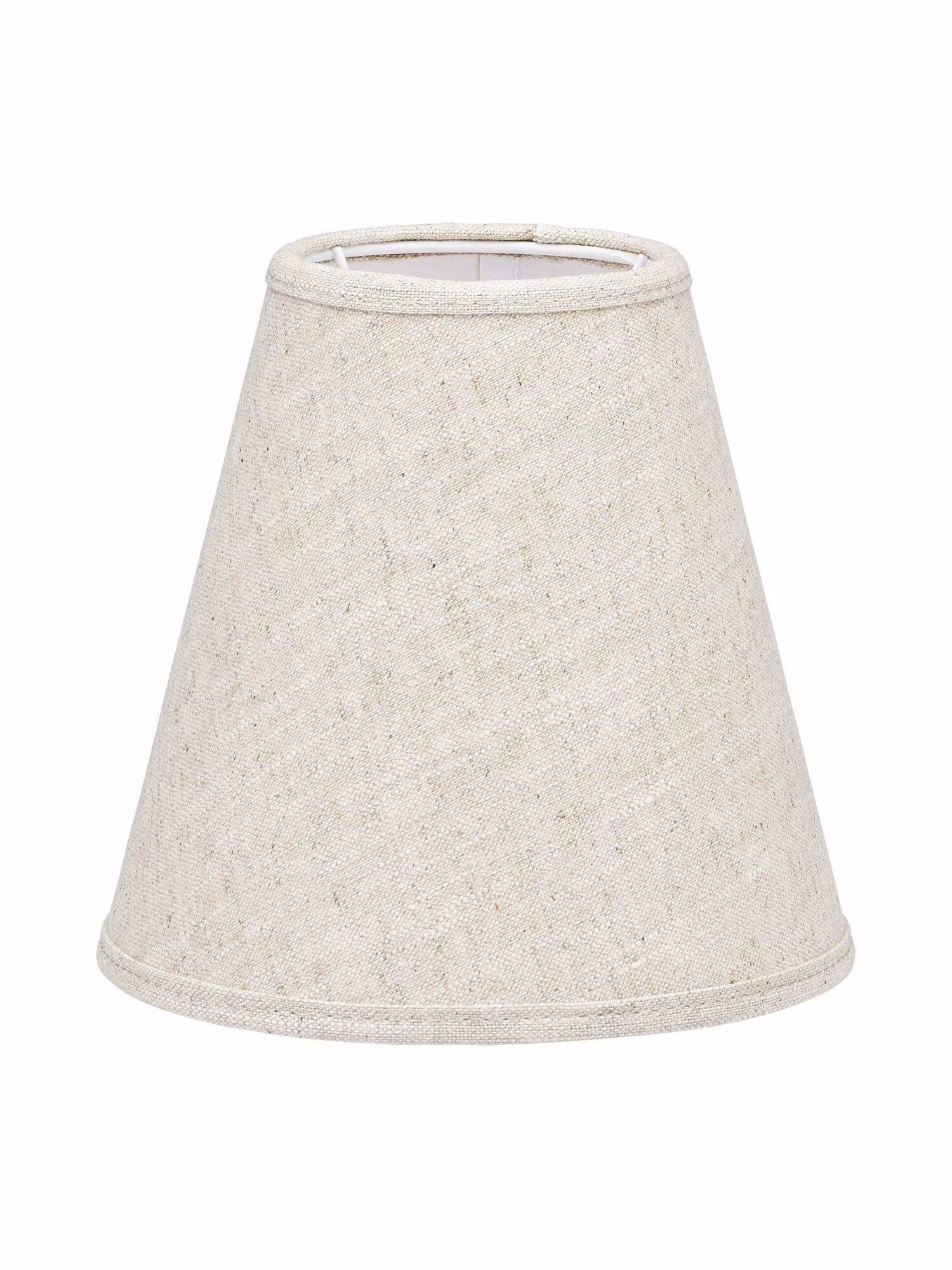 Toppringskärm E14 Lin Ljus Beige 15cm