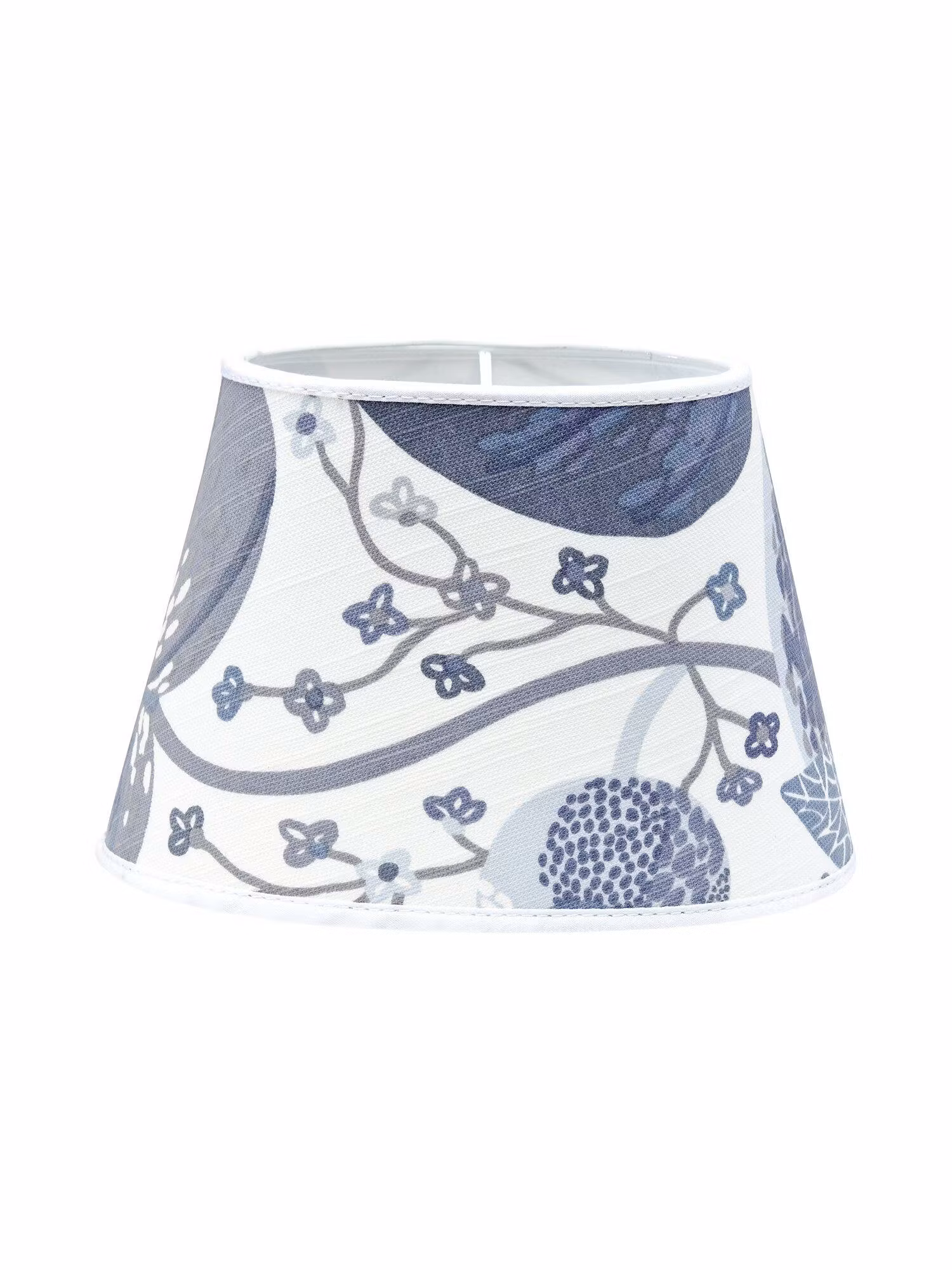 Oval Mönstrad Frank Ljusblå 25cm