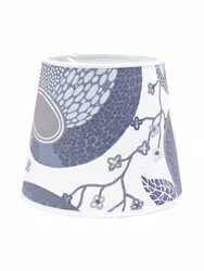 Mia Mönstrad Frank Ljusblå 20cm