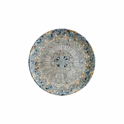 Mosaik Tallrik flat D17cm