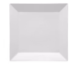 Tallrik kvadratisk vit 21,5x21,5cm