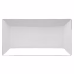 Tallrik rektangulär vit 28,5x15cm