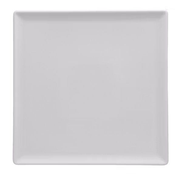 Tallrik kvadratisk vit 20,5x20,5cm