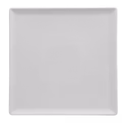 Tallrik kvadratisk vit 20,5x20,5cm