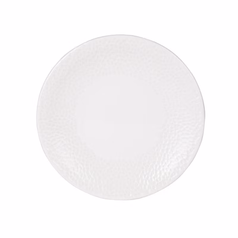 Tallrik flat rund vit Wellington 19cm