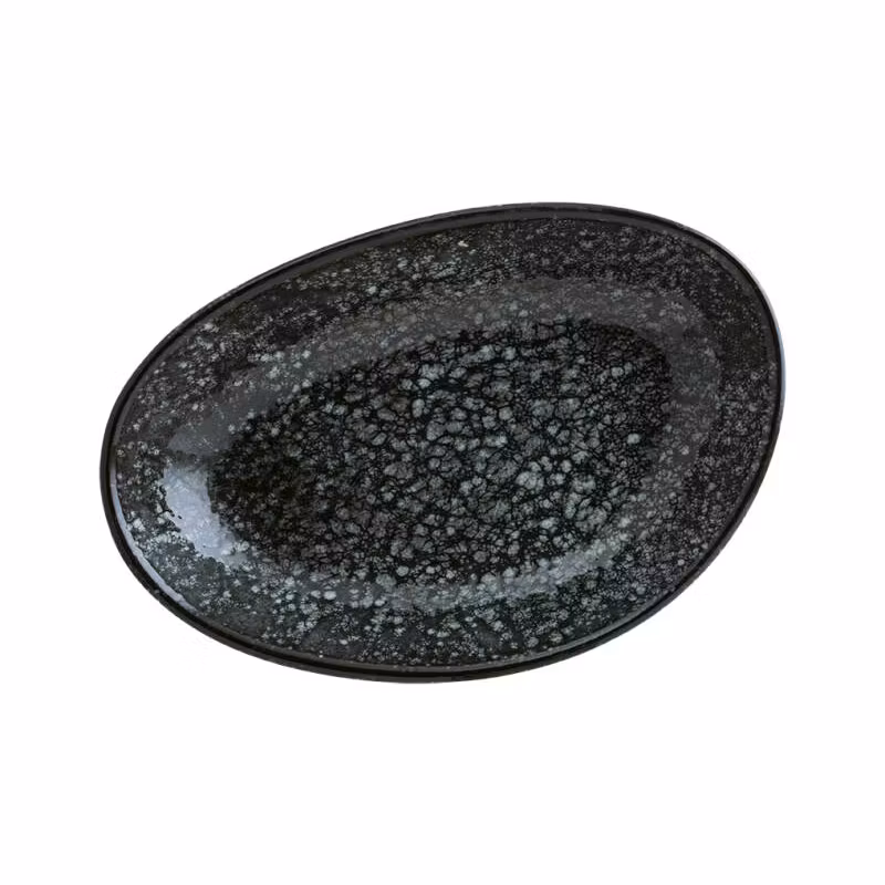 Cosmos Black skål oval 15cm