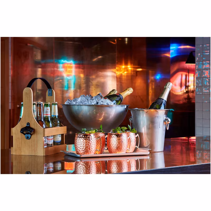 Coolie Champagnekylare rostfritt blank  35*22,5 cm