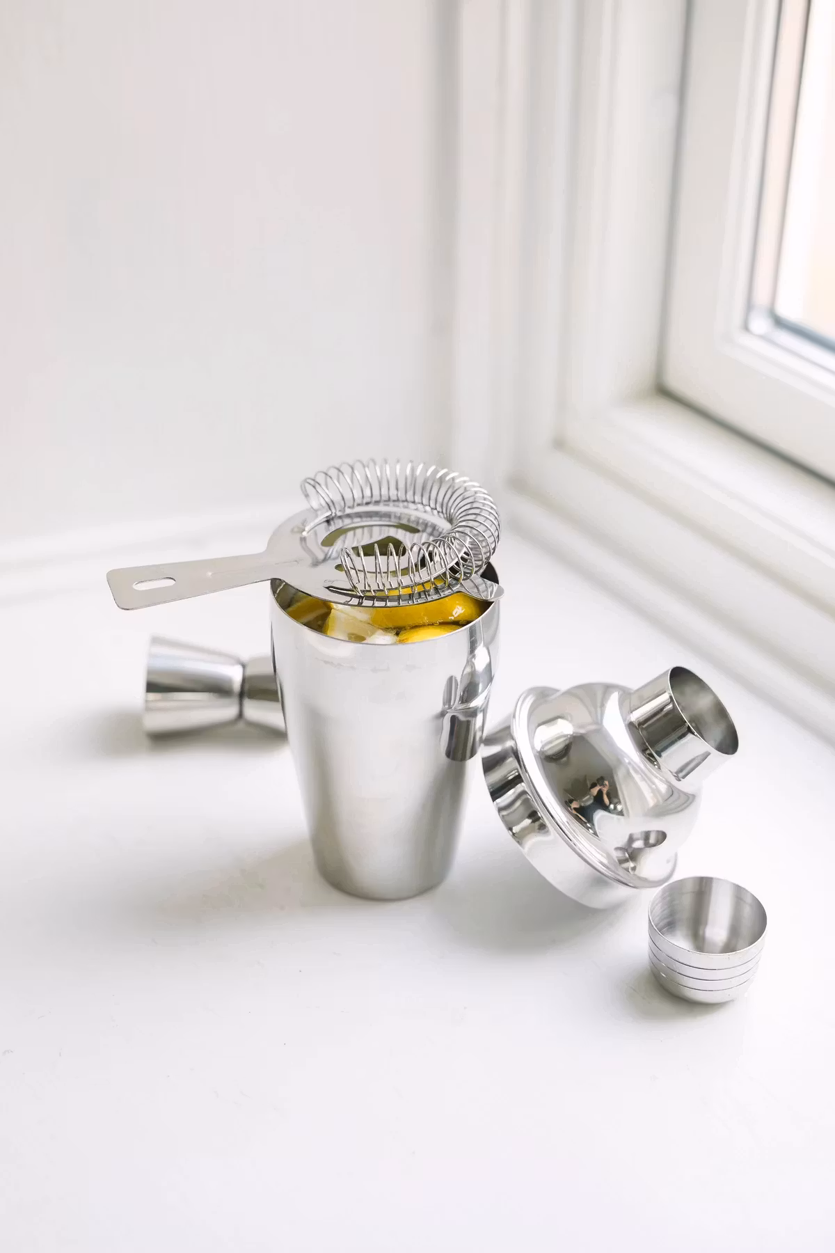 Art Barset rostfritt 5,0 dl shaker drinkmått 2-4 cl drinkssil